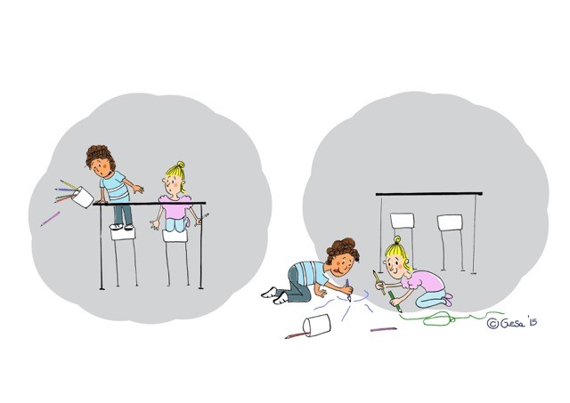 Illustratie gemaakt door Gesa Kappen.